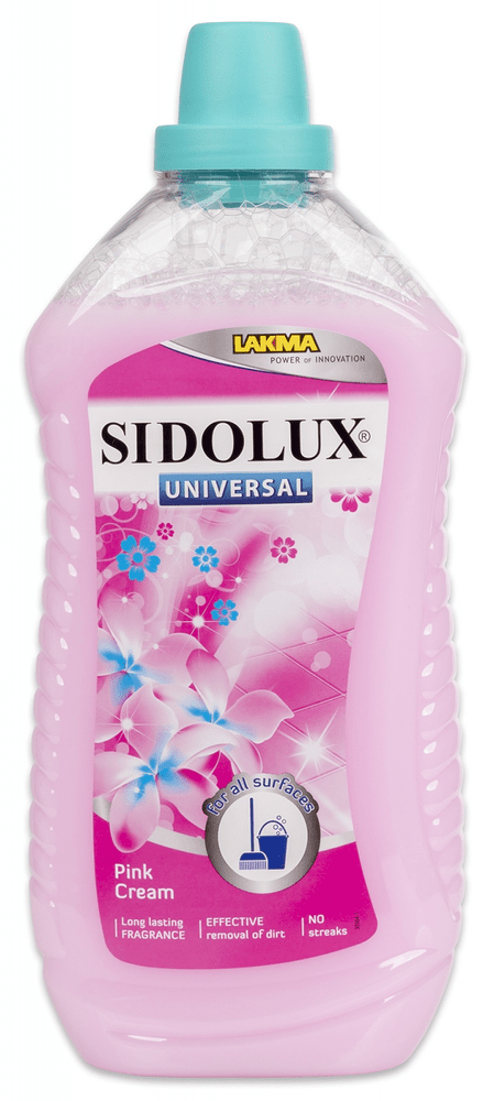 Sidolux Universal SODA POWER s vôňou PINK CREAM 1000 ml